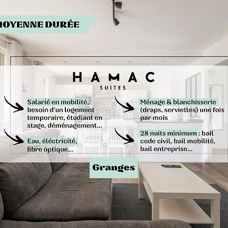 Suite Granges En Rez-De-Jardin Pour 4 Voyageurs Lyon Eksteriør bilde