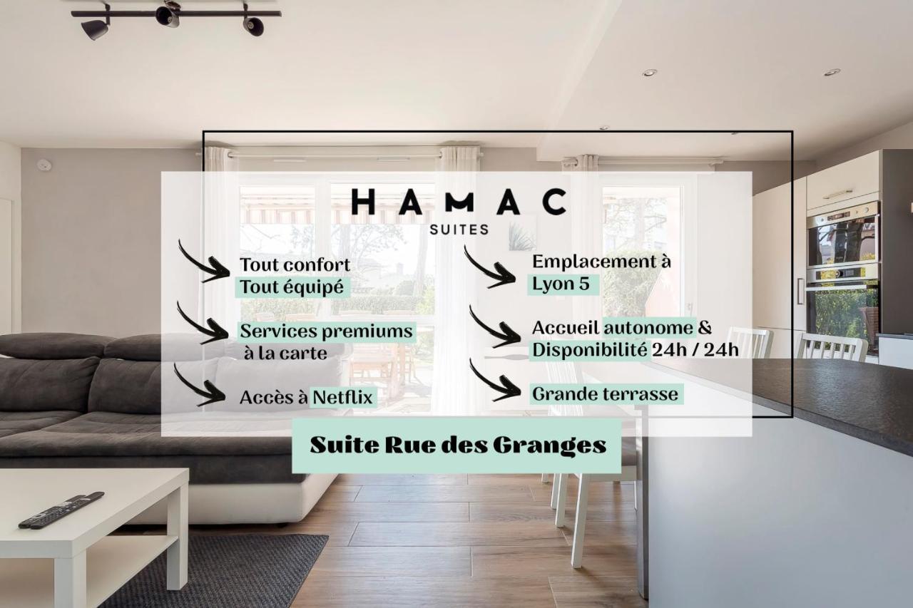 Suite Granges En Rez-De-Jardin Pour 4 Voyageurs Lyon Eksteriør bilde